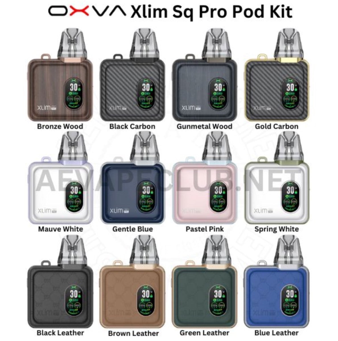 OXVA Xlim SQ PRO kit 小蠻牛 SQ PRO