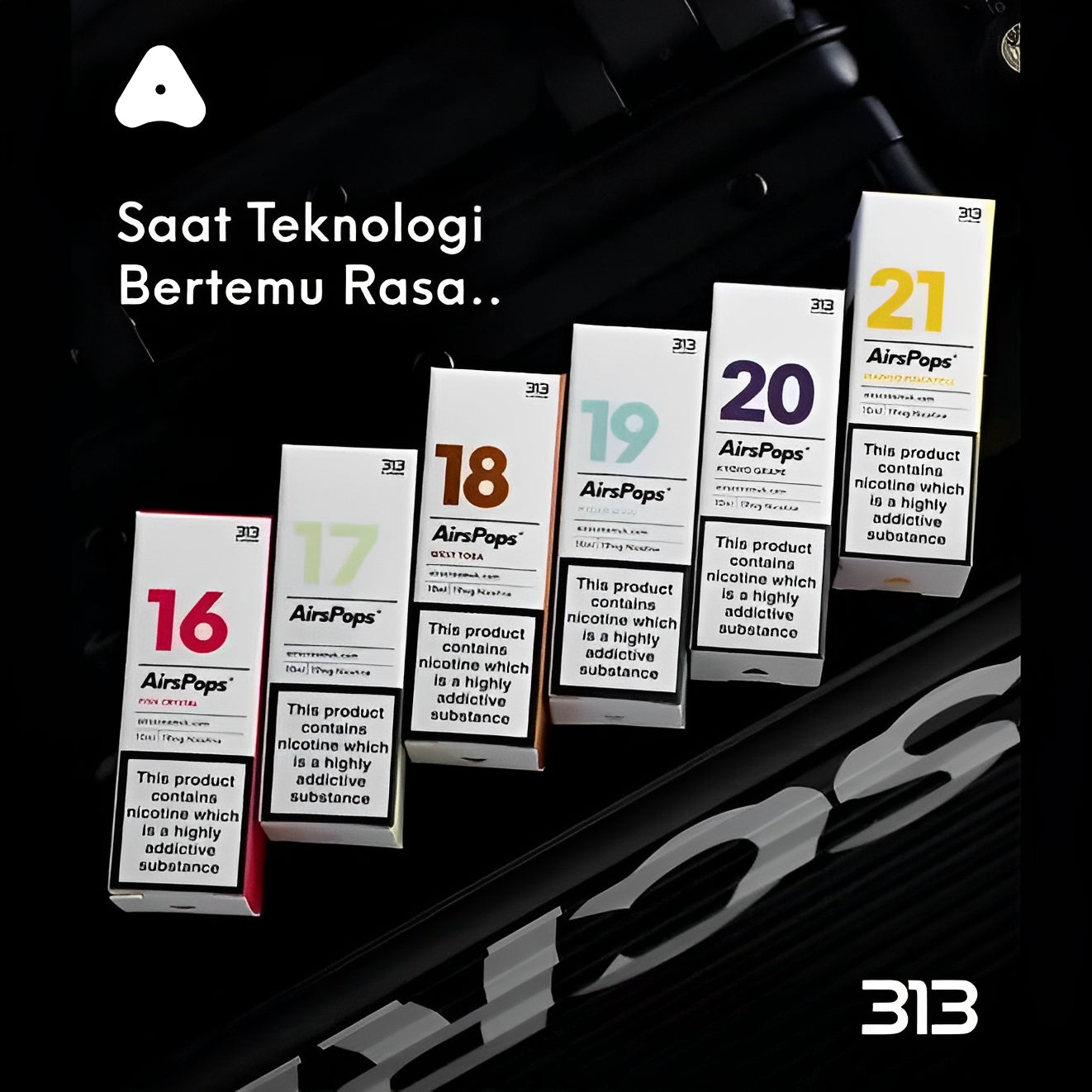 英國 Airscram 汽泡 313 系列 30ML #40