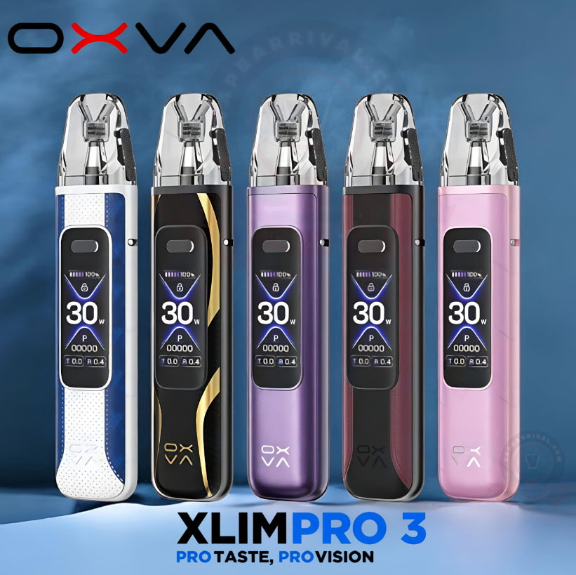 OXVA XLIM Pro 3 Pod 小蠻牛三代｜智慧升級 × 穩定爆霧