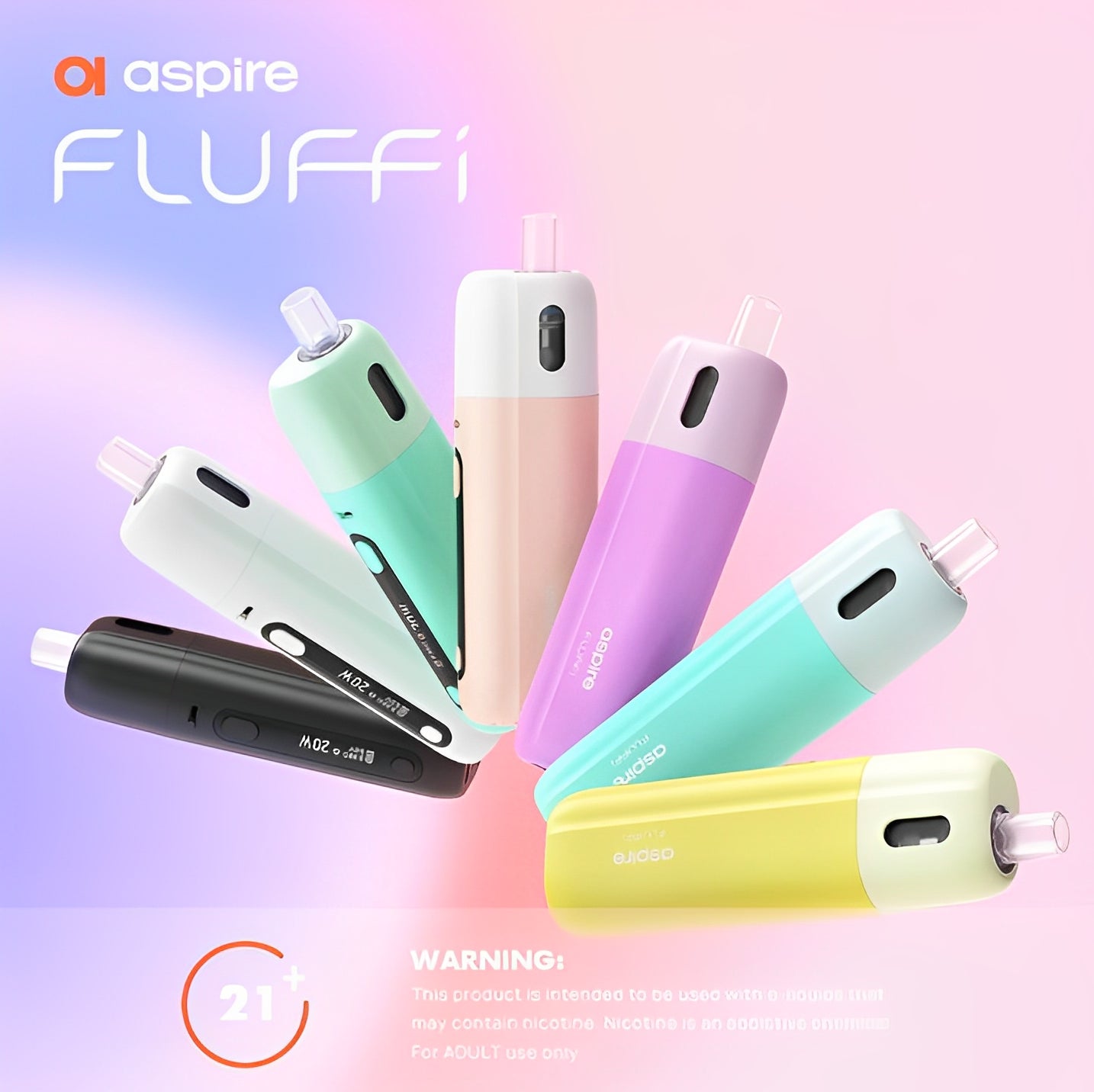 Aspire Fluffi POD 1500mAh 酪梨寶寶