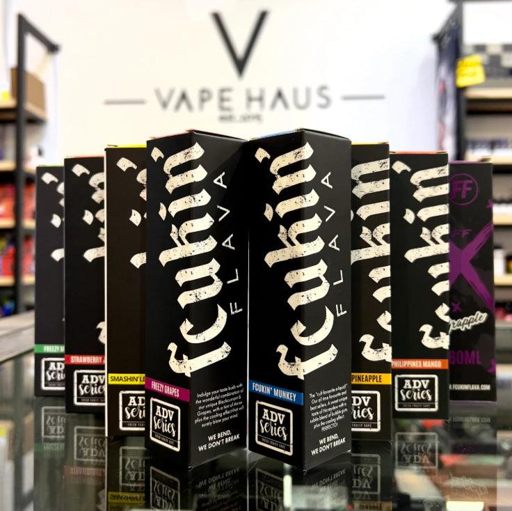 FCUKIN’FLAVA FF 哈密瓜泡泡糖 檸檬 葡萄 芒果 10ml #35/ 60ml #6